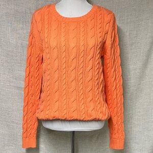 Lands end cotton sweater